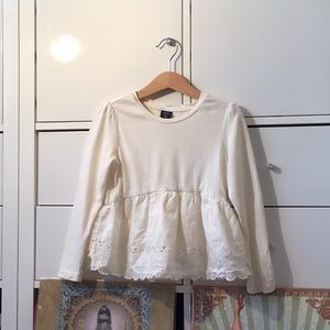 Baby gap long sleeve swing top